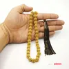 Armbanden Luxe Tasbih 33 Koperen kralen ingelegd met zirkoon Eid alAdha cadeau armband Misbaha 5A hoge kwaliteit zirkoon Moslim rozenkrans