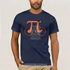 Men's T Shirts Summer Mens Shirt Funny Pi Cycle Bicycle Math Dress Fashion Trend