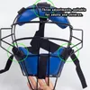 Patins Casques Softball Face Cover Wide Field Vision Confortable Sécurité Fielder Head Guard Softball Casque Baseball Catcher Masque 230520