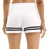 Shorts femininos femininos cordas elásticas da cintura causal curta femme ioga calças de caminhada Loungewear