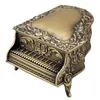 Boxes Vintage Piano Rose Trinket Jewelry Box Wedding Ring Box Gift Box Holder Jewellry Wrap for Earrings Necklace Bracelet Display