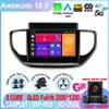 Pour Hyundai Solaris 2 II 2020 - 2021 Android 12 No 2din 2 din dvd autoradio multimédia lecteur vidéo Navigation GPS 2K-4