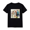 Men's T Shirts Men's Shirt Tiger King Joe Exotic Artwork Art Printed Tops Tee White Short O-Neck Cotton Tshirt