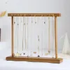 Polish Jewelry Tree Bracelet Stand Display Stand Jewelry Display Holder Wood Jewelry Organizer Rack for Bracelets Earrings