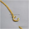 Anhänger Halsketten Echtes Kupfer 26 Buchstaben Choker Az Englische Buchstaben Halskette Goldfarbe 1 cm 1,5 cm Anhänger Schmuck Gute Wahl Geschenk Dhzp9