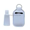 Other Home Storage Organization 30Ml Sublimation Blank Neoprene Per Bottle Holder Hand Sanitizer Set White Keychain Gift Drop Deli Dhde3