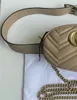 hochwertige Doppel -G -Taschen Frauen Marmont Leder Handtaschen Männer Crossbody Taschen Fanny Packs Taillenbeutel