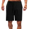 Shorts pour hommes 2023 hommes décontracté été mode Faux lin couleur unie pantalons courts mâle plage respirant lin