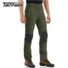 Herrenhosen TACVASEN Herren-Sommer-Outdoor-Hose, schnell trocknend, leicht, zum Wandern, Camping, mit mehreren Taschen, Ripstop-Angeln, Berghose 230519