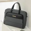 Briefcases PU Leather Women Laptop Bag Notebook Carrying Case Briefcase for 13.3 14 15.6 inch Men Handbags shoulder 230520