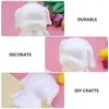 Decoratieve bloemen Spring Diy Crafts Floral Arrangement Block Puppy Figuur Polystyreen kegel Rose Flower Bear Dog