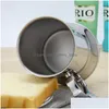 Mugs 16Oz Double Wall Stainless Steel Tankard Beer Mug Cocktail Breakfast Tea Milk With Handgrip Coffee Cup Bar Tools Drinkware Tool Dhpkp