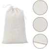 Outros 200 bolsas de musselina de algodão 200 bolsas de sachet saco de cordas multiuso para joias de chá favores de festas de casamento de armazenamento (4 x 6 polegadas)