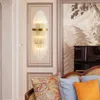 Wall Lamp Postmodern Crystal Living Room TV Background Nordic Light Simple Creative Personality Bedroom