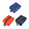 Сумки для хранения 1pc 7 Colors Portable Bag для замены обуви Большой пляжный водонепроницаемые путешествия с организатором обуви на молнии