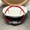 Bangles Morebetter Natural Amendoim Charme Pulseiras para Casamento Fine Jewelry Handmade Party Presentes Sterling Sier Pulseira Atacado