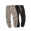 Pantalons pour hommes hommes hommes décontracté couleur solide coton lin Harem 2023 survêtement traditionnel Style chinois Harajuku
