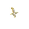 Nose Clips Rings Studs Hoops for Women Non-Piercing Body Jewlery Cross Rose Silver U Shape Stainless Steel Gold Color with Diamond Wholesale 2023 New