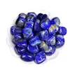 Figurines décoratives naturel grand granulaire Lapis Lazuli pierre cristal poli Quartz pierres énergie Chakra guérison 20-30mm