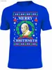 T-shirt da uomo Merry Chrithmith Ugly Christmas T Shirt Divertente Mike Tyson Parody Cotone manica corta O-Collo T-shirt unisex New S-3XL