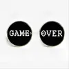 2017 wholesale Game Over Cufflinks Game Over Cuff links Game Cufflink Men Cufflinks High Quality