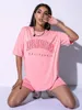 女性用Tシャツロサンゼルスカリフォルニアレター印刷夏ファッションヴィンテージハラジュクヒップスターカジュアル面白いTumblrウルツァン女性ティーTシャツ230520