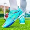 Säkerhetsskor Superfly Soccer Shoes Turf Cleats Non-Slip Football Shoes Men Sneaker Outdoor Grass Training Futsal Shoe Kids Zapatos de Futbol 230519