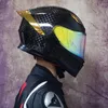 Caschi da moto Casco De Motocross Casco Patinete Electrico Mainland China Unisex Full Face Dot Carbonfiber