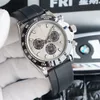 Zegarek męski zegarek z kodem czasowym automatyczny mechanizm mechaniczny zegarek w całości ze stali nierdzewnej szafirowe szkło, 5ATM wodoodporny super jasny 41mm montre de luxe