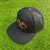 Boll Caps Snapbacks läppmönster hattar för män mesh trucker hat casual kontrasterande färger baseball cap gorra padel hombre chapeau femme hip hop caps j230520