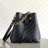 Ladies Fashion Casual Designe Luxury Bucket Bags Tote Handbag Crossbody Shoulder Bags Messenger Bag TOP Mirror Quality M22598 M22599 Pouch Purse