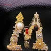 New wild high quality diamond letters pin wild popcorn spider brooch brooch accessories251h