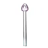 Oljebrännare stora rör Glass Tube Nails Röker rör 14 cm