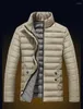 Мужские падения высокого качества 2023 Мужчины теплые куртки Slim Winter Cotten Cothle Chold Menswear Outear.