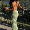 Women's Swimwear Beach Dress Summer Women 2023 Pareo Suit Knit Neck Bump Color Tail Sexy Solid Polyester For May Swimdress Cover Up