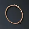 Bracelet 2022 Tendance Vente Chaude Célèbre Marque Top Qualité Européenne Bijoux De Luxe Bracelets Pour Femme Or Rose Bracelet De Mode Fête Classique