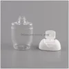 Verpakkingsflessen 30 ml Hand Sanitizer fles Past Plastic Half Ronde Cap Childrens Draag desinfectant Drop Delivery Office School Busin Dh31D