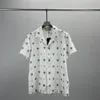 Chemise de designer pour hommes été à manches courtes chemise décontractée boutonnée chemise de bowling imprimée style de plage T-shirt respirant vêtements # 93