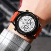 Wristwatches SYNOKE Fashion Ladies Silicone Digital Watches Trending Sport Electronic Wristwatch Gift For Men Women Clock Drop 2023