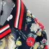 Heren designer shirt zomer zomerse mouw casual button up shirt bedrukt bowling shirt strand stijl ademende t-shirt kleding #90