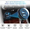 New 12V-24V Usb Outlet Waterproof 3.1A Dual Charger Socket with Touch Switch for Car Boat Marine Motorcycle