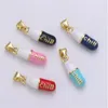 Other 10pc. CHILL/Luck/happy MIX letter Pill Charm with Word 6x24mm Hope Optimist Jewelry Pendant DIY Jewelry Making Enamel Capsule