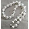 Цепочки Noble Fine Jewelry 11-12 мм натуральные южные моря Белое жемчужное ожерелье