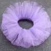 Dancewear Kid Girls Tulle Short Under Skirt Ballet Dance Waistband Chiffon Skirt Birthday Princess Party Skirt Dancewear Dress Up Clothing 230520