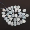 Crystal Ca 2835st/Strand Natural Citrines Qaurtz Lapis Stone Slab Water Drop Loose Spacer Pärlor Fynd för DIY -smyckenillverkning