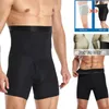 Vita Tummy Shaper Uomo Pantaloncini per il controllo della pancia Vita alta Biancheria intima dimagrante Body Shaper Senza cuciture Pancia senza cuciture Boxer Slip Pantaloni per il controllo dell'addome 6XL 230519