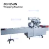 Zonesun ZS-BT250 الآلة التلقائية للتدفق الأفقي التلقائي بوب الالتفاف والختم للمنتجات المعبأة