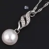 Chains Beach Necklaces For Women Spiral Shaped Princess Bridal Set Stud Necklace Jewellery Pearl Earrings& Luxury Pendants