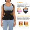 Vita Tummy Shaper Faja Body Shapewear Vita Trainer Corsetto Top Leganti e modellatori da donna Cinturino modellante Guaina dimagrante Pancia piatta Tuta da sauna 230519