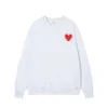 デザイナーの男性と女性のためのパリのパーカーde Coeur Hoody Embroidered Big Love 2023 Spring Round NeckJumperカップルスウェットシャツ59753KW0